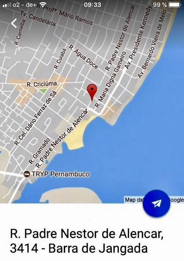 Apartamento Barra De Jangada Vista Mar Lejlighed Recife